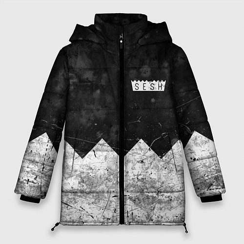 Женская зимняя куртка BONES: SESH Team / 3D-Черный – фото 1