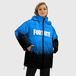 Куртка зимняя женская Fortnite: Sky Forest, цвет: 3D-красный — фото 2