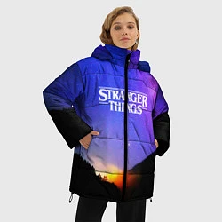 Куртка зимняя женская Stranger Things: Space Rising, цвет: 3D-черный — фото 2