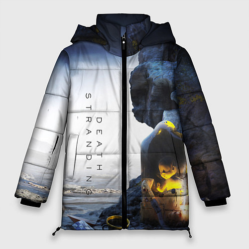 Женская зимняя куртка Death Stranding: Exclusive / 3D-Черный – фото 1