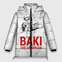 Куртка зимняя женская Baki the Grappler, цвет: 3D-красный