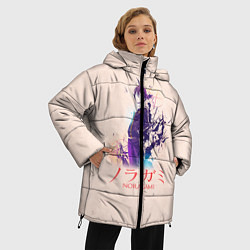 Куртка зимняя женская Бездомный Бог, цвет: 3D-черный — фото 2