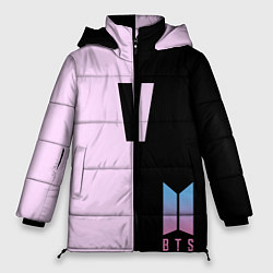 Куртка зимняя женская BTS V, цвет: 3D-светло-серый