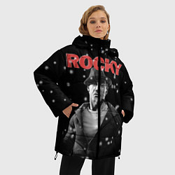 Куртка зимняя женская Old Rocky, цвет: 3D-черный — фото 2