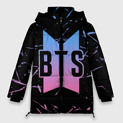 Куртка зимняя женская BTS: Love Yourself, цвет: 3D-черный