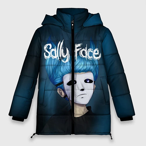 Женская зимняя куртка Sally Face / 3D-Черный – фото 1