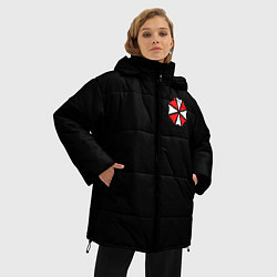 Куртка зимняя женская UMBRELLA CORP, цвет: 3D-светло-серый — фото 2