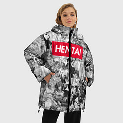 Куртка зимняя женская HENTAI, цвет: 3D-красный — фото 2