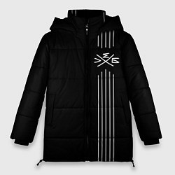 Куртка зимняя женская ХЛЕБ, цвет: 3D-черный