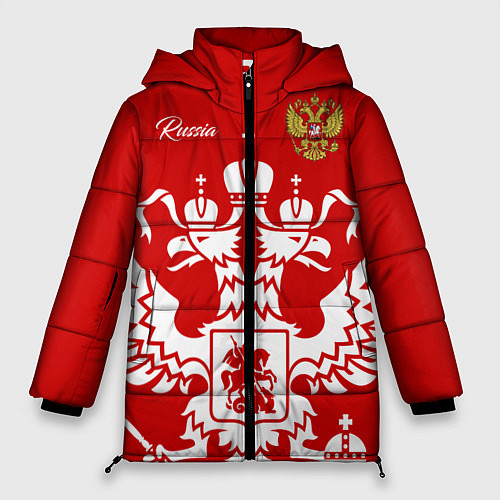 Женская зимняя куртка Red Russia / 3D-Черный – фото 1
