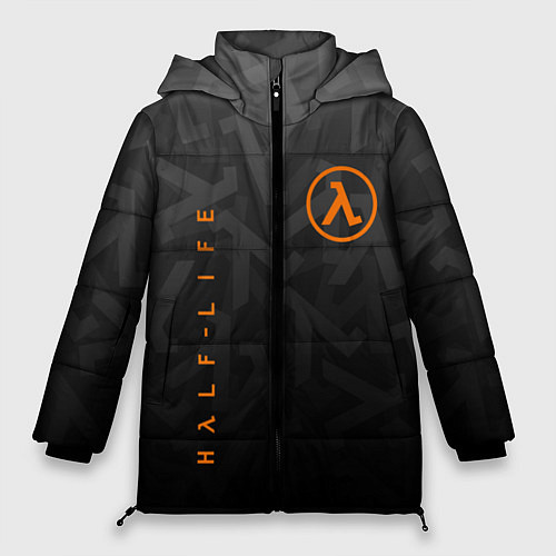 Женская зимняя куртка Half-Life / 3D-Черный – фото 1