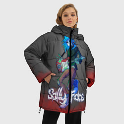 Куртка зимняя женская Sally Face: Rock Star, цвет: 3D-черный — фото 2