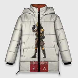 Куртка зимняя женская Apex Legends: Bloodhound, цвет: 3D-черный