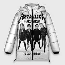 Куртка зимняя женская Metallica: Hardwired, цвет: 3D-красный