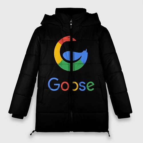 Женская зимняя куртка GOOSE / 3D-Черный – фото 1