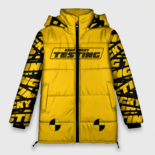 Женская зимняя куртка ASAP Rocky Testing / 3D-Черный – фото 1