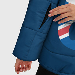 Куртка зимняя женская London: Great Britain, цвет: 3D-черный — фото 2