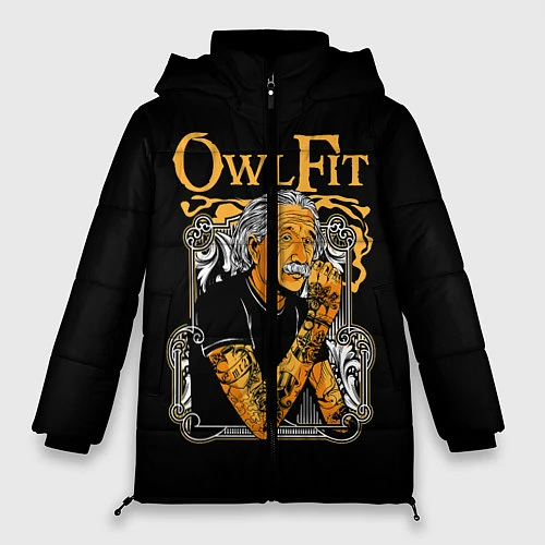 Женская зимняя куртка Owl Fit / 3D-Черный – фото 1
