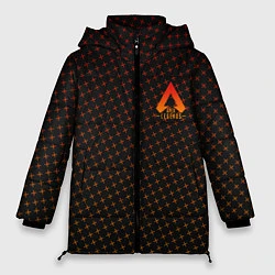 Женская зимняя куртка Apex Legends: Orange Dotted