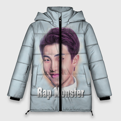 Женская зимняя куртка BTS Rap Monster / 3D-Черный – фото 1