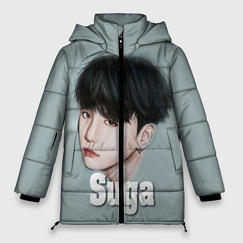 Женская зимняя куртка BTS Suga / 3D-Черный – фото 1