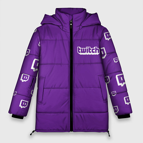 Женская зимняя куртка Twitch Streamer / 3D-Черный – фото 1