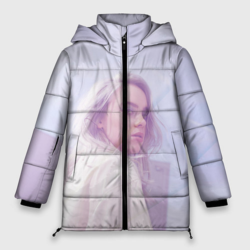 Женская зимняя куртка Billie Eilish: Light Pink / 3D-Черный – фото 1