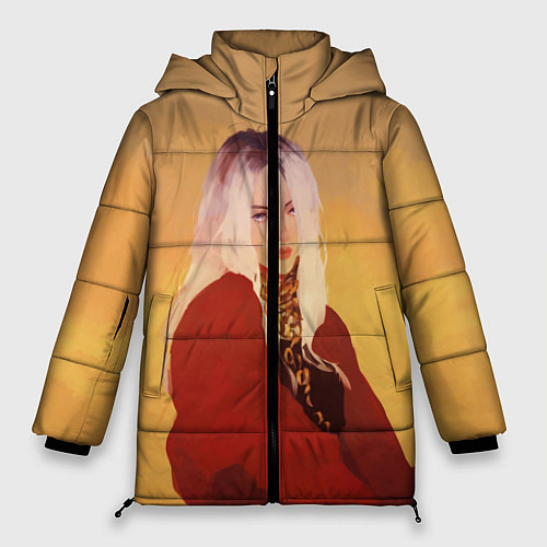 Женская зимняя куртка Billie Eilish: Sun / 3D-Черный – фото 1