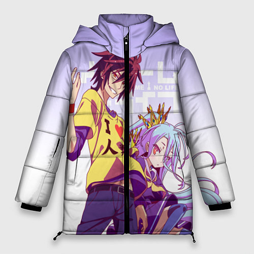 Женская зимняя куртка No Game No Life / 3D-Красный – фото 1