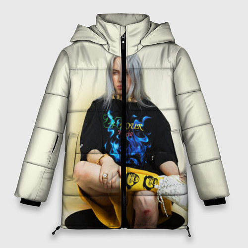 Женская зимняя куртка Billie Eilish: Lovely / 3D-Черный – фото 1