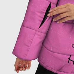 Куртка зимняя женская Lil Peep: Hell Boy, цвет: 3D-черный — фото 2