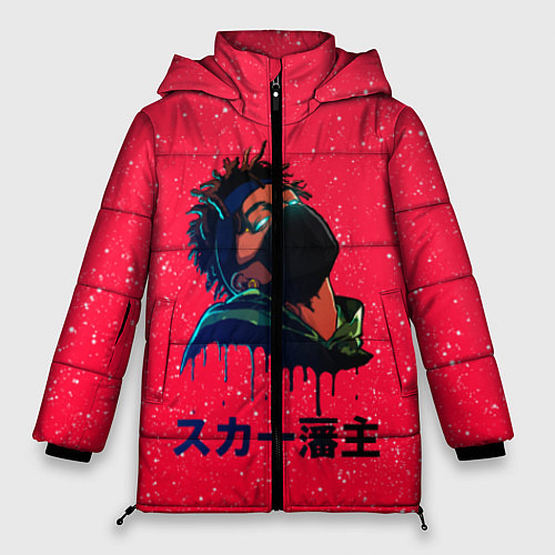 Женская зимняя куртка SCARLXRD Rap / 3D-Черный – фото 1