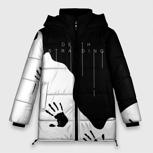 Женская зимняя куртка DEATH STRANDING / 3D-Черный – фото 1