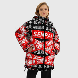 Куртка зимняя женская SENPAI, цвет: 3D-красный — фото 2
