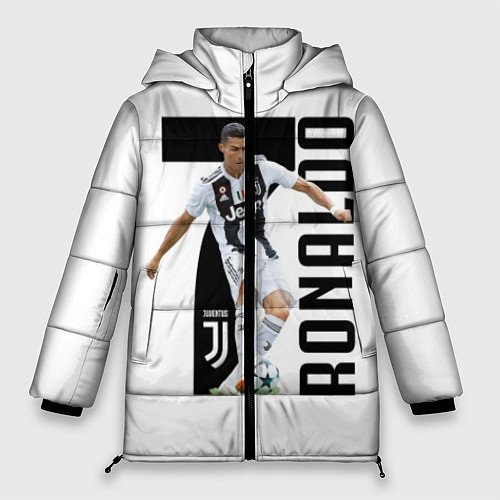 Женская зимняя куртка Ronaldo the best / 3D-Красный – фото 1