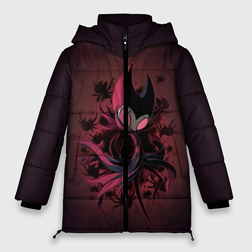 Женская зимняя куртка Hollow Knight / 3D-Черный – фото 1