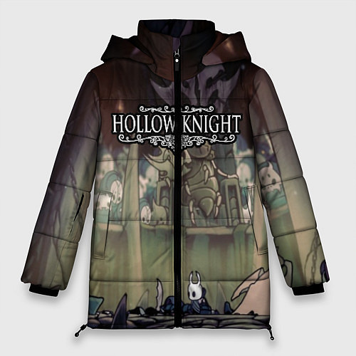 Женская зимняя куртка HOLLOW KNIGHT / 3D-Черный – фото 1