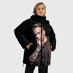 Куртка зимняя женская Егор Крид: Время не пришло, цвет: 3D-черный — фото 2