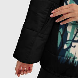 Куртка зимняя женская Хранители Леса, цвет: 3D-черный — фото 2