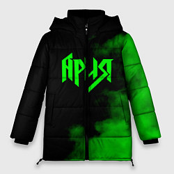 Куртка зимняя женская Ария, цвет: 3D-черный