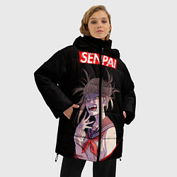 Куртка зимняя женская Senpai My Hero Academia, цвет: 3D-светло-серый — фото 2