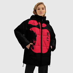 Куртка зимняя женская Яблоко Рюка, цвет: 3D-черный — фото 2