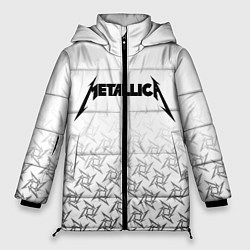 Куртка зимняя женская METALLICA, цвет: 3D-красный