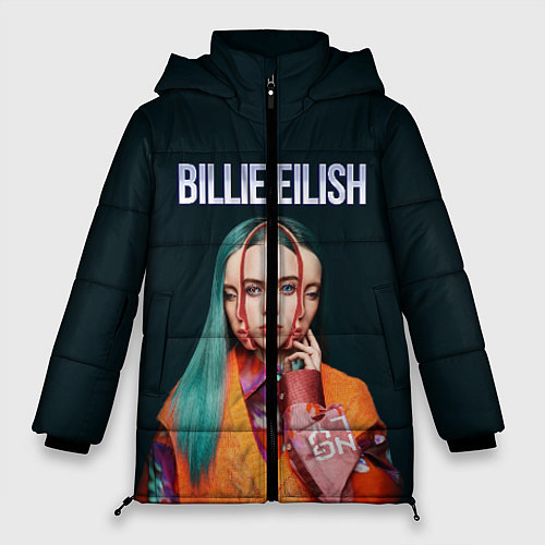 Женская зимняя куртка BILLIE EILISH / 3D-Черный – фото 1