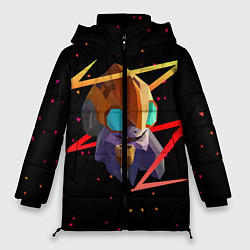 Куртка зимняя женская Dota 2 Tinker, цвет: 3D-светло-серый