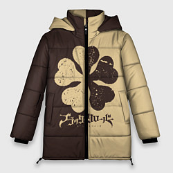 Куртка зимняя женская ЧЁРНЫЙ КЛЕВЕР, цвет: 3D-черный