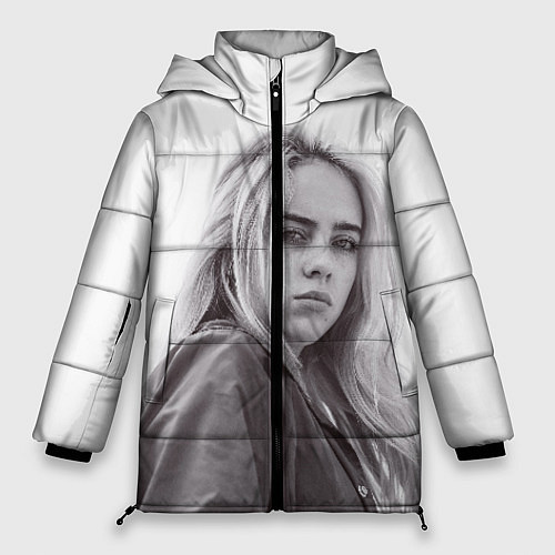 Женская зимняя куртка BILLIE EILISH / 3D-Черный – фото 1