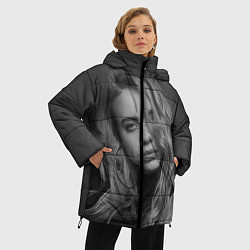 Куртка зимняя женская BILLIE EILISH, цвет: 3D-красный — фото 2