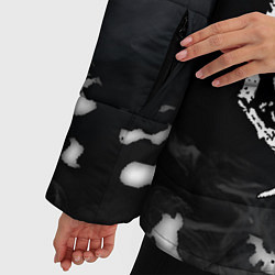 Куртка зимняя женская АТАКА ТИТАНОВ, цвет: 3D-черный — фото 2
