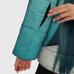 Куртка зимняя женская Билли Айлиш, цвет: 3D-черный — фото 2